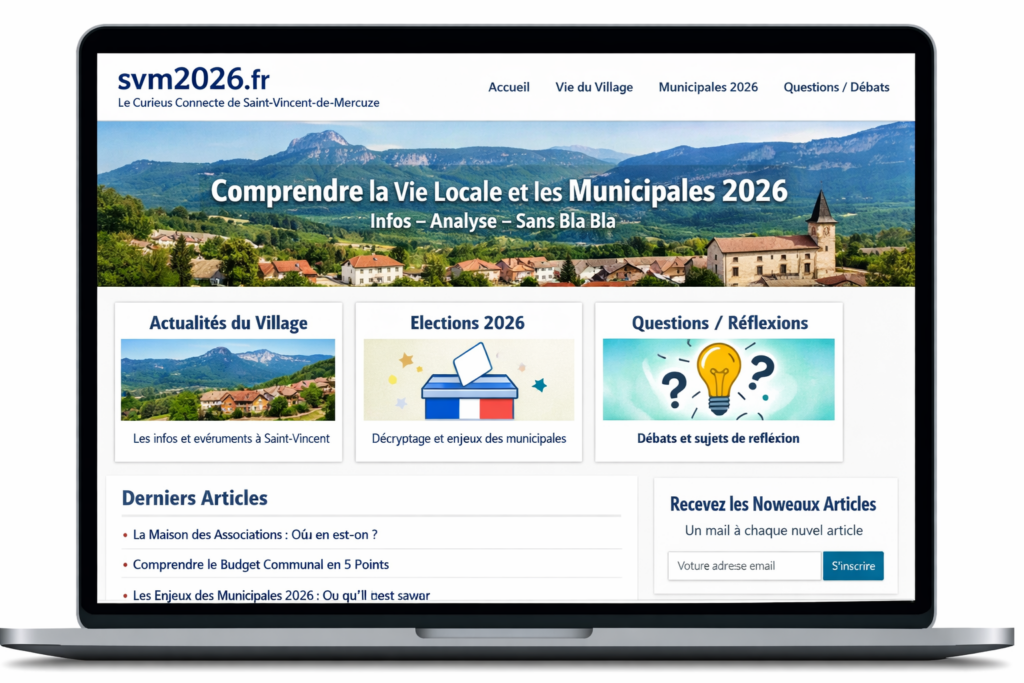 Lancement de www.svm2026.fr